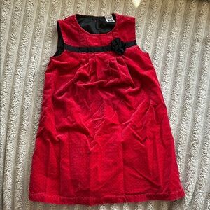 Carters Red Sleeveless Kids Dress